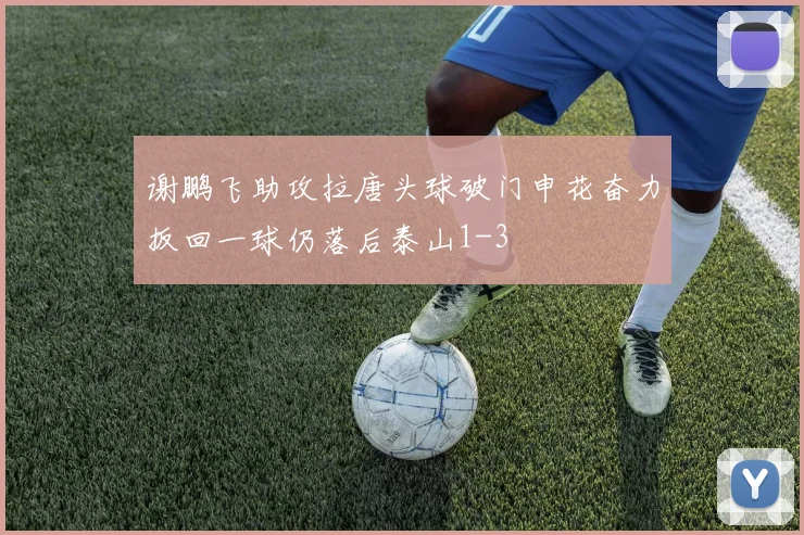 谢鹏飞助攻拉唐头球破门申花奋力扳回一球仍落后泰山1-3